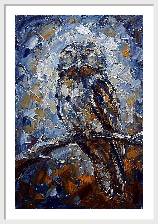 Potoo Perched In Twilight