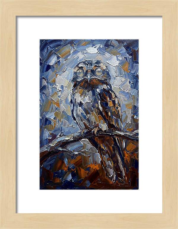 Potoo Perched In Twilight