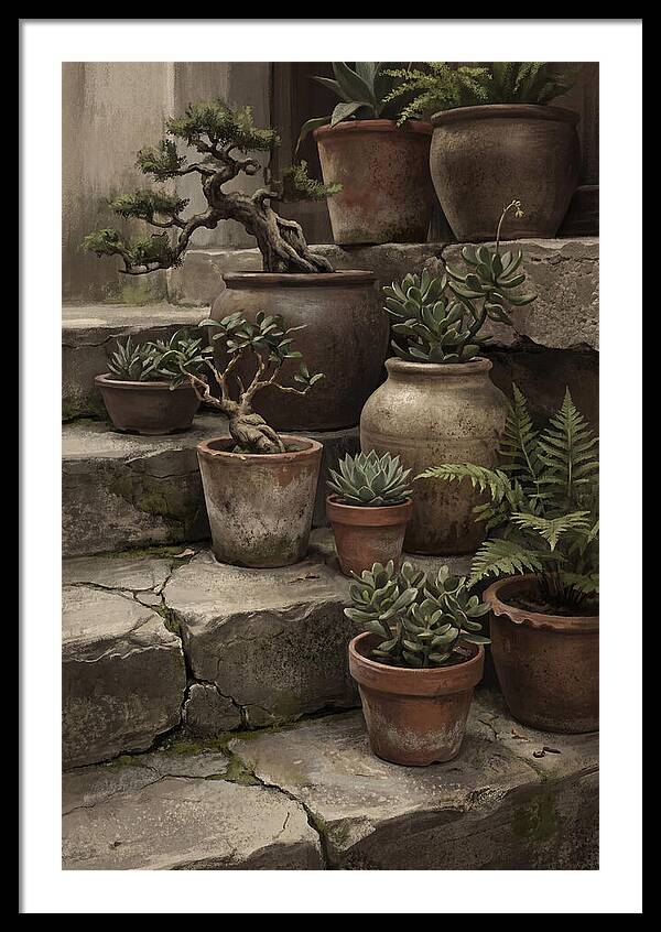 Potted Plant Serenity