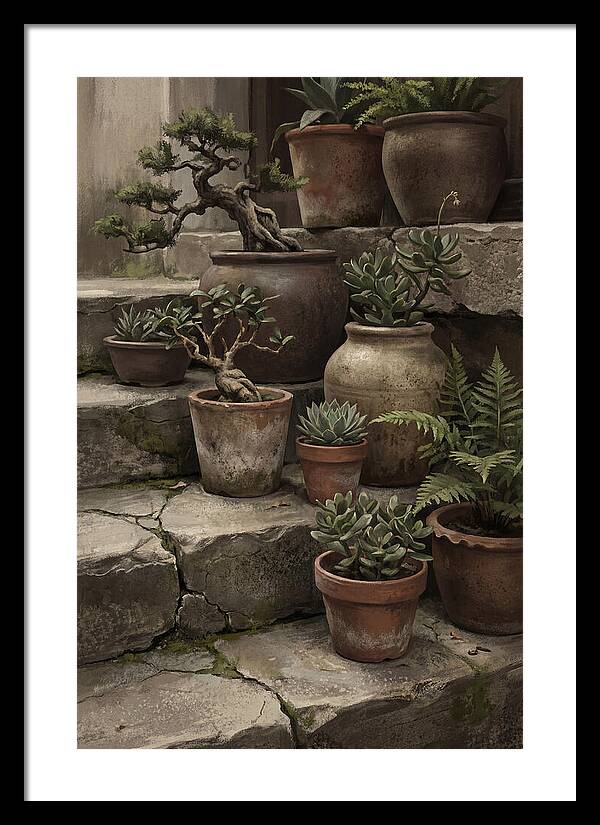 Potted Plant Serenity