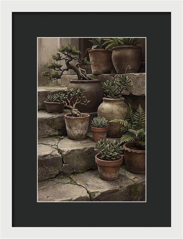 Potted Plant Serenity