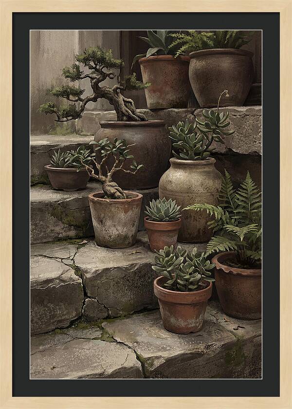 Potted Plant Serenity