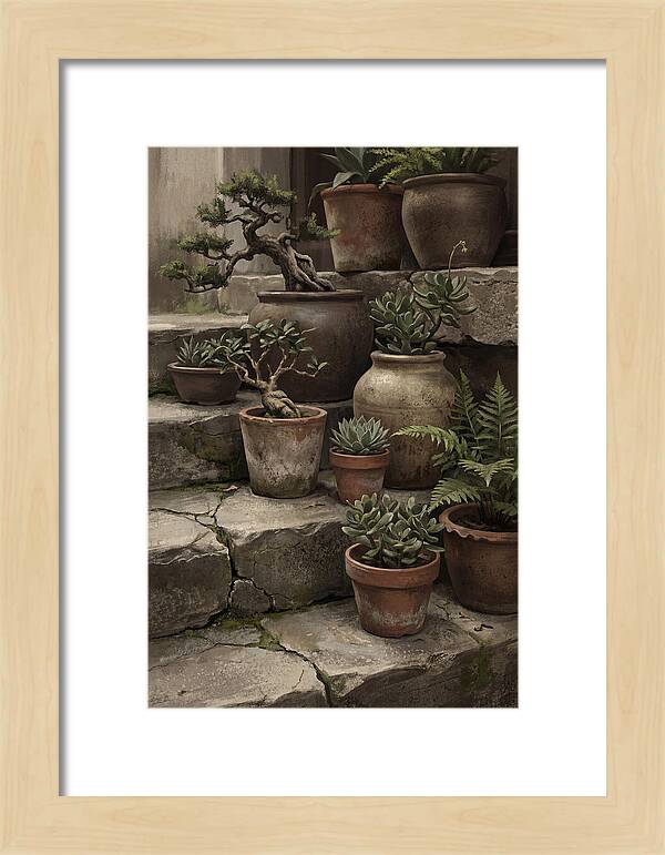 Potted Plant Serenity