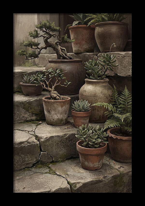 Potted Plant Serenity