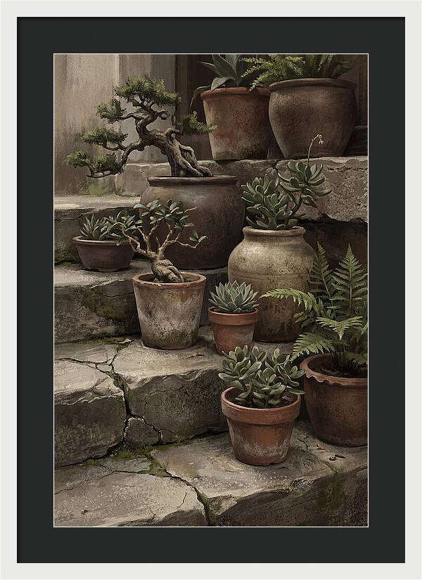 Potted Plant Serenity