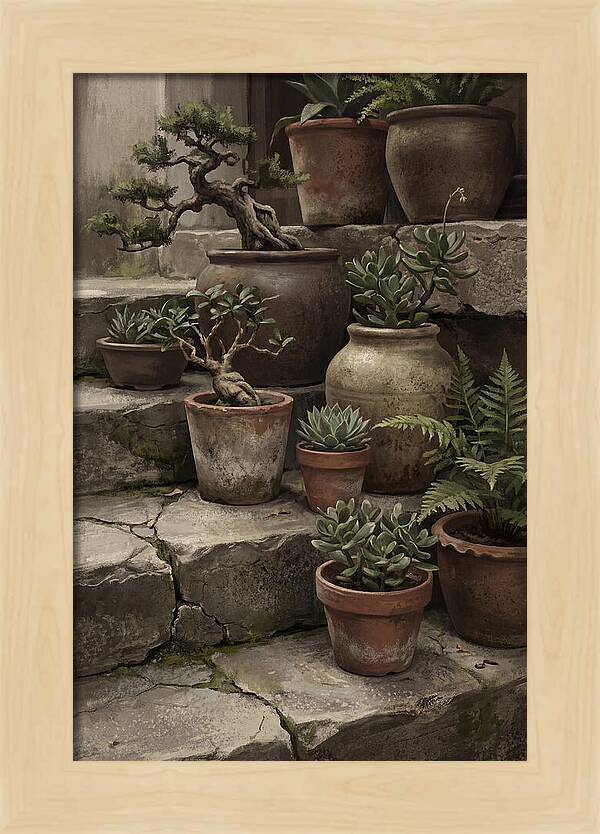 Potted Plant Serenity