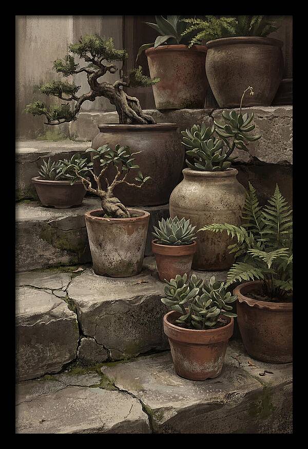 Potted Plant Serenity