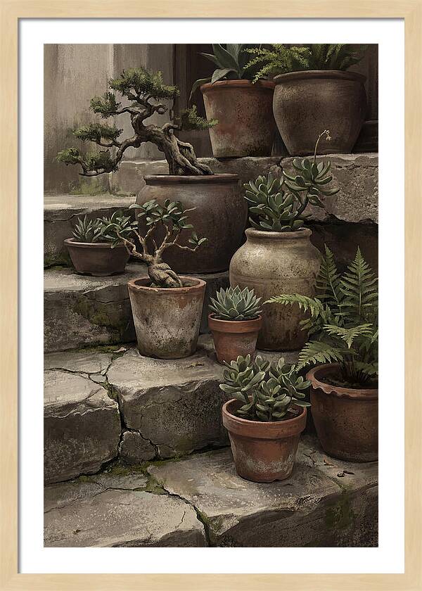Potted Plant Serenity