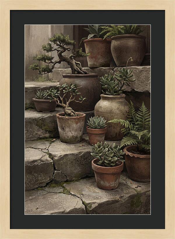 Potted Plant Serenity