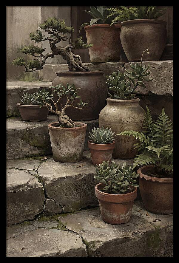 Potted Plant Serenity