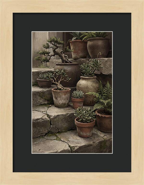 Potted Plant Serenity