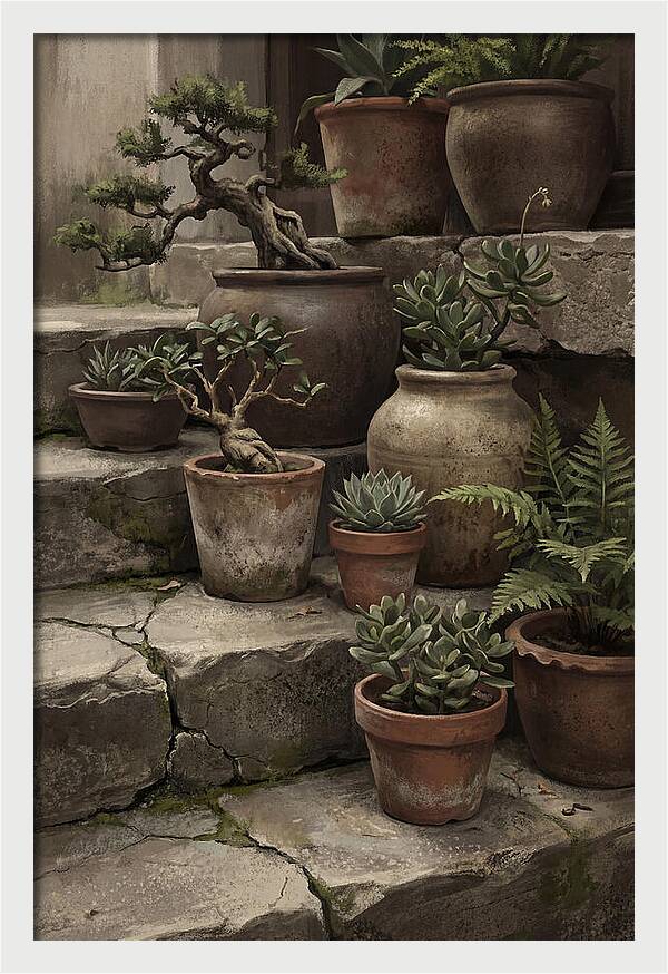 Potted Plant Serenity