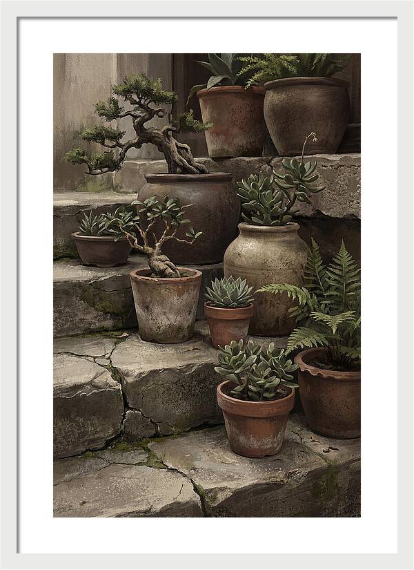 Potted Plant Serenity