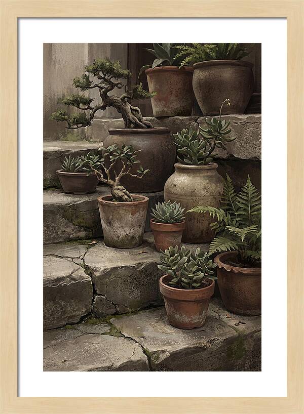 Potted Plant Serenity