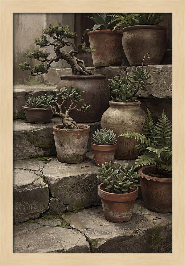 Potted Plant Serenity