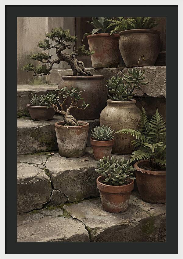 Potted Plant Serenity