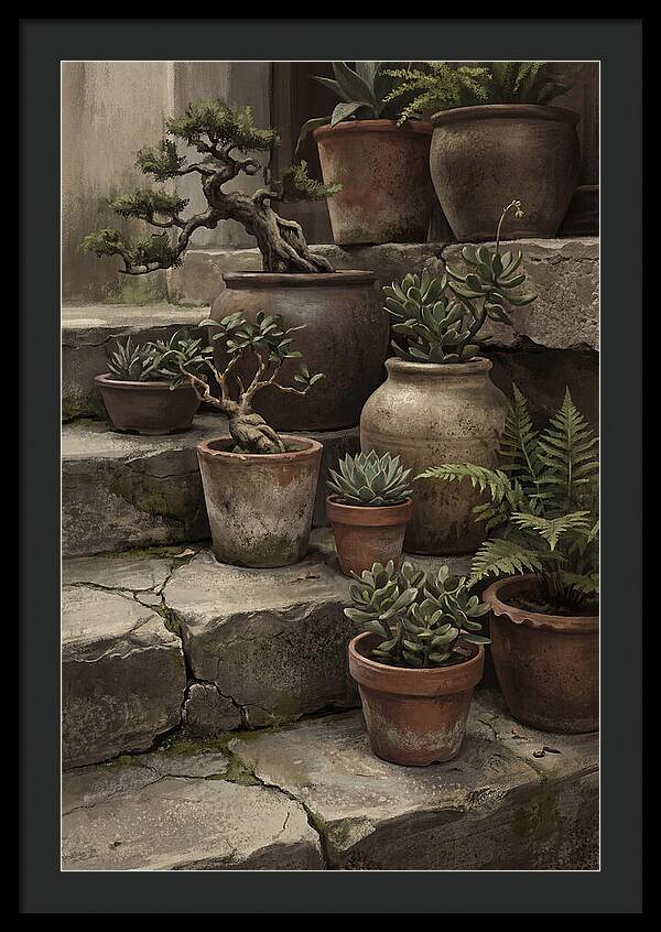 Potted Plant Serenity