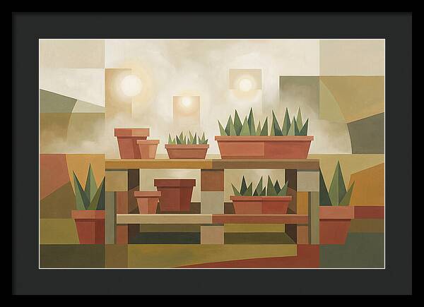 Potting Bench Serenity