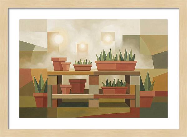 Potting Bench Serenity