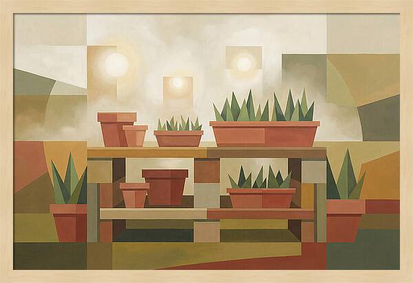 Potting Bench Serenity