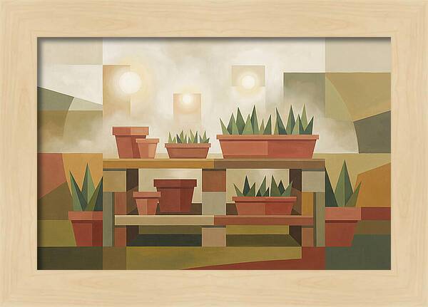 Potting Bench Serenity