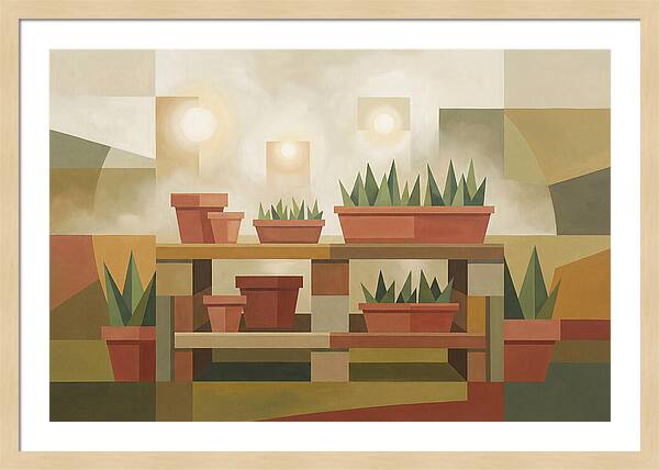 Potting Bench Serenity