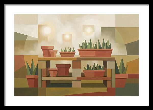 Potting Bench Serenity