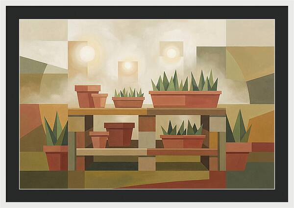 Potting Bench Serenity