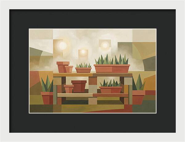 Potting Bench Serenity
