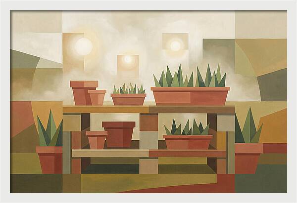 Potting Bench Serenity