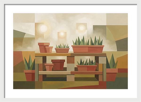 Potting Bench Serenity
