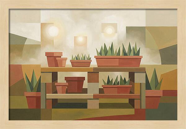 Potting Bench Serenity