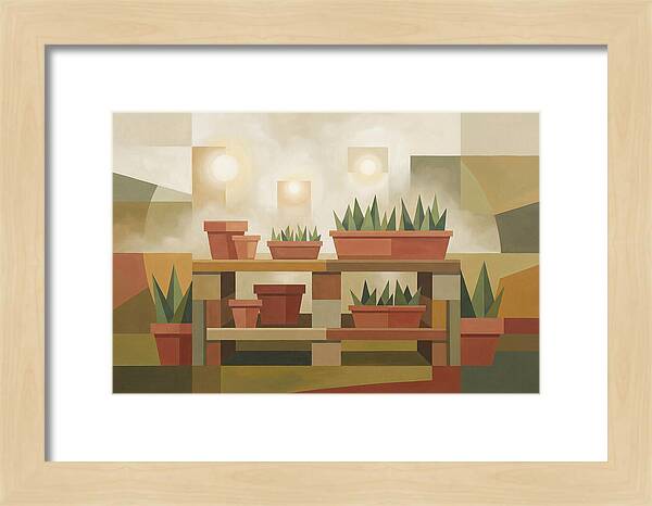 Potting Bench Serenity