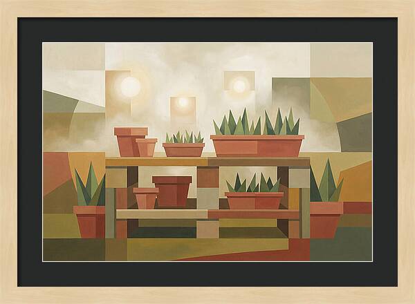 Potting Bench Serenity