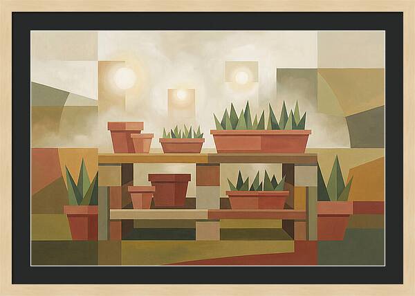 Potting Bench Serenity