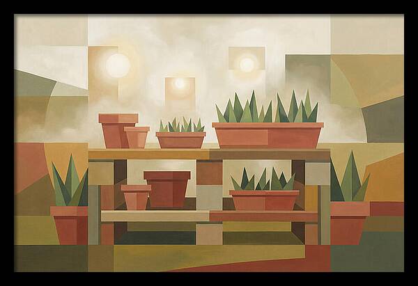 Potting Bench Serenity