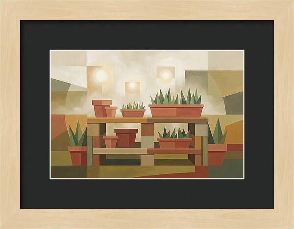 Potting Bench Serenity