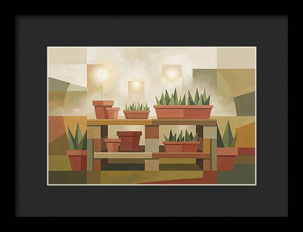 Potting Bench Serenity