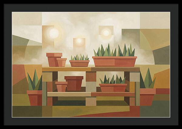 Potting Bench Serenity