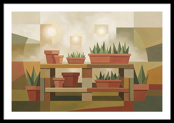 Potting Bench Serenity