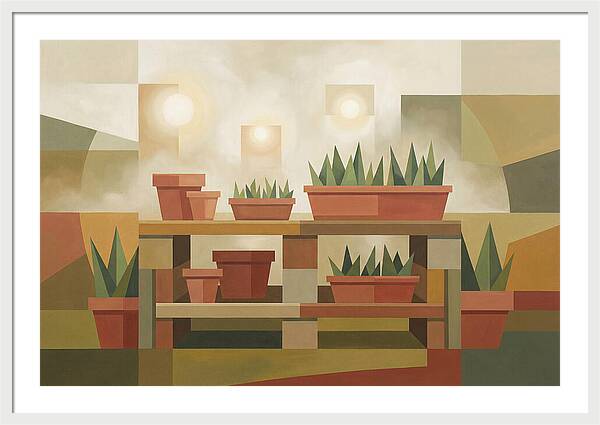 Potting Bench Serenity