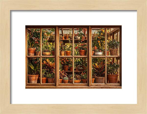 Potting Shed Window Delight