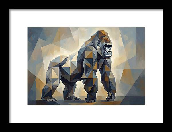 Powerful Silverback Gorilla