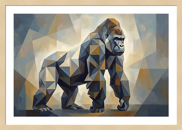 Powerful Silverback Gorilla