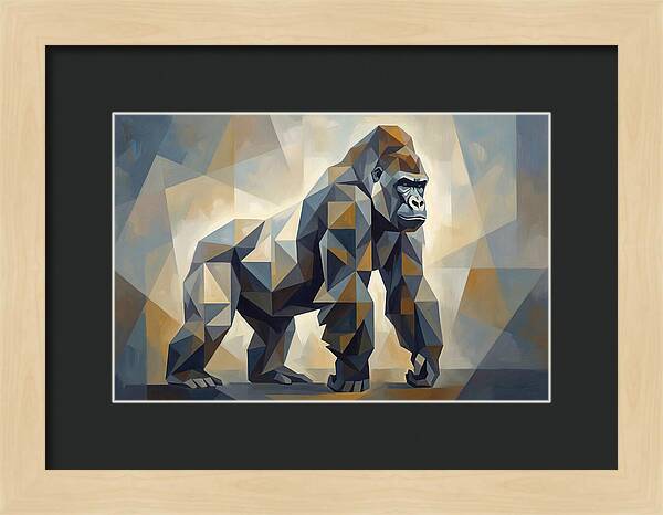 Powerful Silverback Gorilla