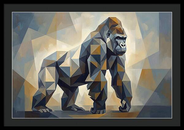 Powerful Silverback Gorilla