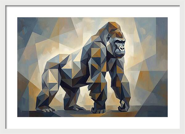 Powerful Silverback Gorilla