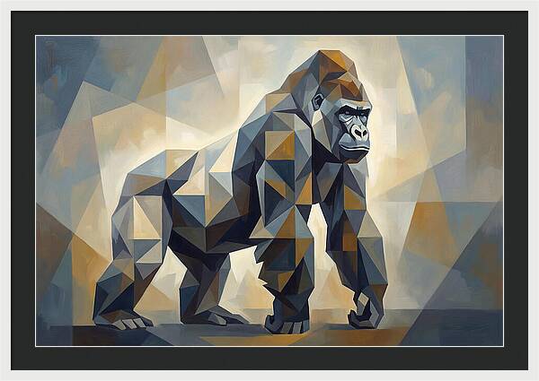 Powerful Silverback Gorilla