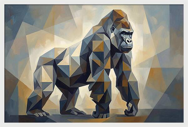 Powerful Silverback Gorilla