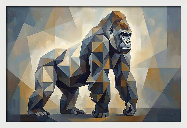 Powerful Silverback Gorilla